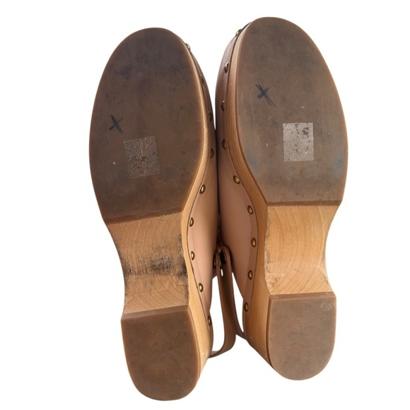 J.Crew Convertible Leather Clog in Nude, Size 11 - Picture 9 of 9